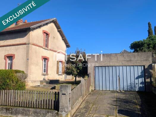 Maison à vendre 50 000 € 3 pièces 2 chambres 71 m² 451 m² de terrain La Saule Montceau-les-Mines 71300
