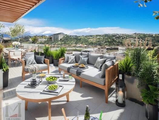 Appartement à vendre - neuf 285 000 € 2 pièces 1 chambre 47 m² Étage 2/3 Nord La Gaude 06610