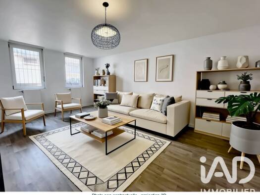 Appartement à vendre 299 000 € 3 pièces 2 chambres 71,15 m² RDC/3 Cité Pierre et Marie Curie Ivry-sur-Seine 94200