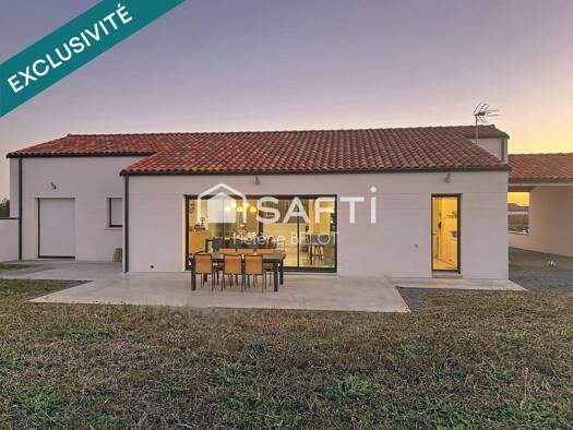 Maison à vendre 275 000 € 4 pièces 3 chambres 118 m² 848 m² de terrain Chantonnay 85110