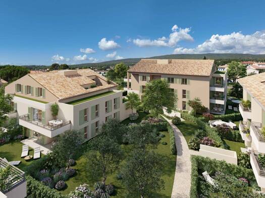 Appartement à vendre - neuf 689 000 € 4 pièces 117,47 m² 3ème étage dès le 30/06/2028 Village-Cagueloup-Gueissard Saint-Cyr-sur-Mer 83270