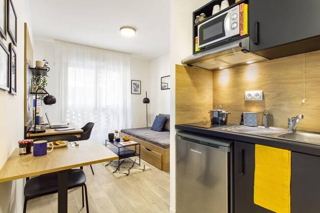 Appartement à louer 683 € 1 pièce 18 m² Marcel Sembat Villetaneuse 93430