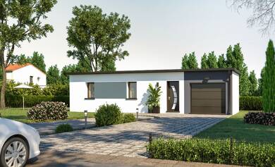 Maison de plain-pied à vendre 195 000 € 4 pièces 3 chambres 70 m² 440 m² de terrain Elliant 29370