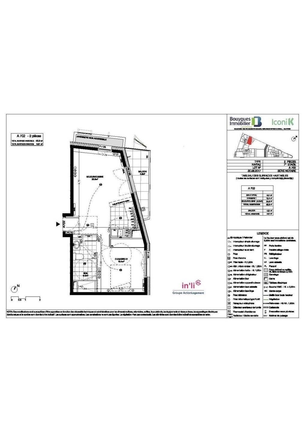 Maison à louer, 42m², NANTERRE