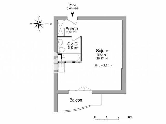 Maison à louer, 32m², PAU