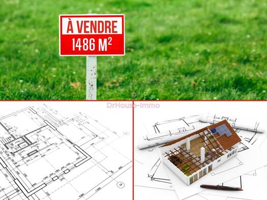 Terrain constructible viabilisé à vendre 44 000 € 1 486 m² de terrain Charbonnières-les-Varennes 63410