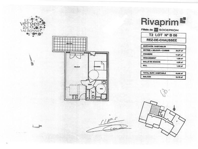 Maison à louer, 44m², VALBONNE