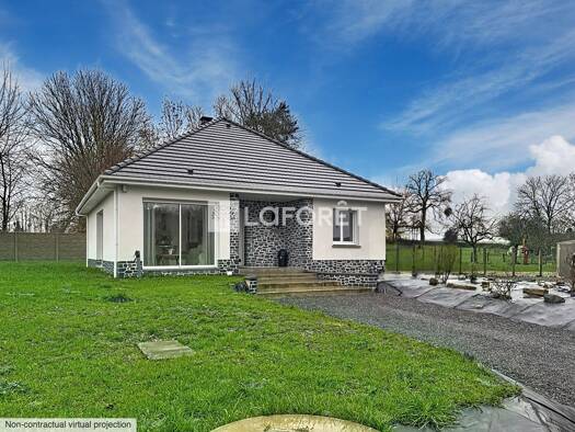 Maison à vendre 211 900 € 4 pièces 2 chambres 84 m² 1 971 m² de terrain Fresnoy-Andainville 80140
