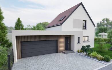 Terrain avec maison neuve à vendre 347 700 € Lutzelhouse 67130