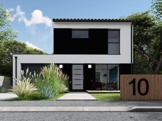 Terrain avec maison neuve à vendre 248 328 € 4 pièces 3 chambres 75 m² 380 m² de terrain Besné 44160
