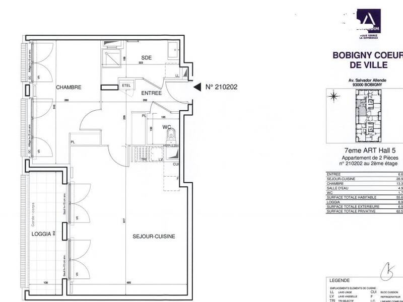 Maison à louer, 56m², BOBIGNY
