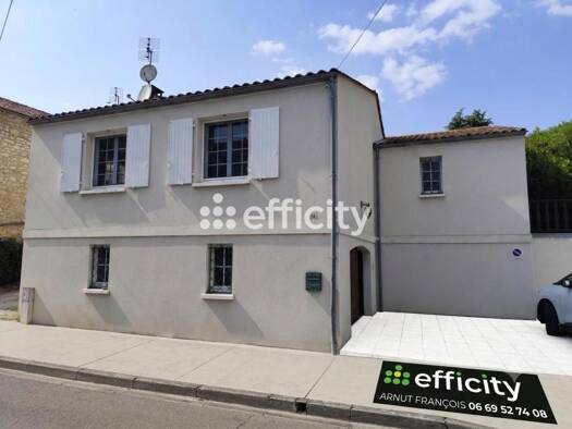Maison à vendre 194 300 € 5 pièces 2 chambres 102 m² 506 m² de terrain Baignes-Sainte-Radegonde 16360