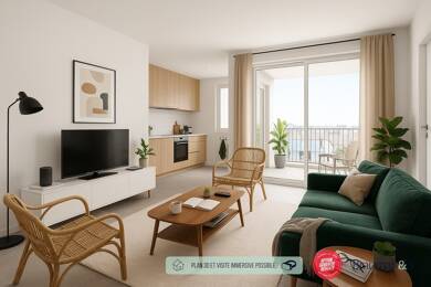 Appartement à vendre - Neuf 439 053 € 3 pièces 68 m² 2ème étage Plateau-Grèves-Europe-Gare du Stade-Fossés Jean Colombes 92700