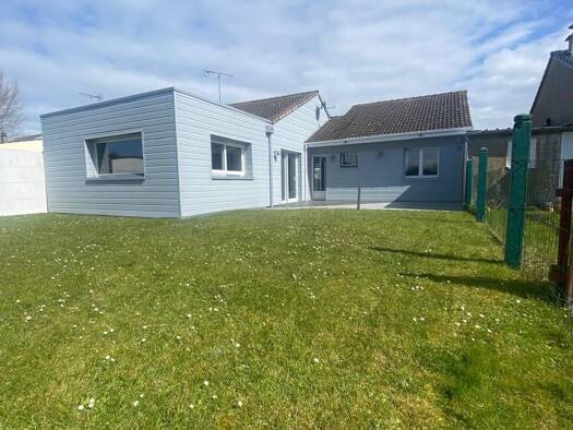 Maison de plain-pied à vendre 229 900 € 4 pièces 3 chambres 110 m² 300 m² de terrain Oye-Plage 62215