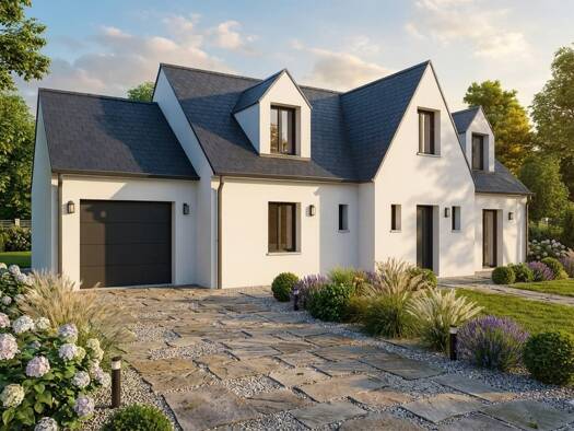 Terrain avec maison neuve à vendre 259 609 € 5 pièces 4 chambres 99 m² 2 031 m² de terrain Mareil-sur-Loir 72200