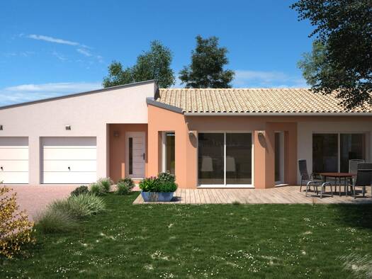 Terrain avec maison neuve à vendre 288 848 € 4 pièces 3 chambres 113 m² 490 m² de terrain Val de Moine Cholet 49300