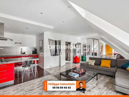 Appartement à vendre 775 000 € 4 pièces 3 chambres 120 m² Étage 3/3 Bois de Verrières-Coulée Verte-Parc Heller Antony 92160