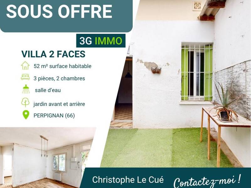 Maison à vendre, 51m², PERPIGNAN