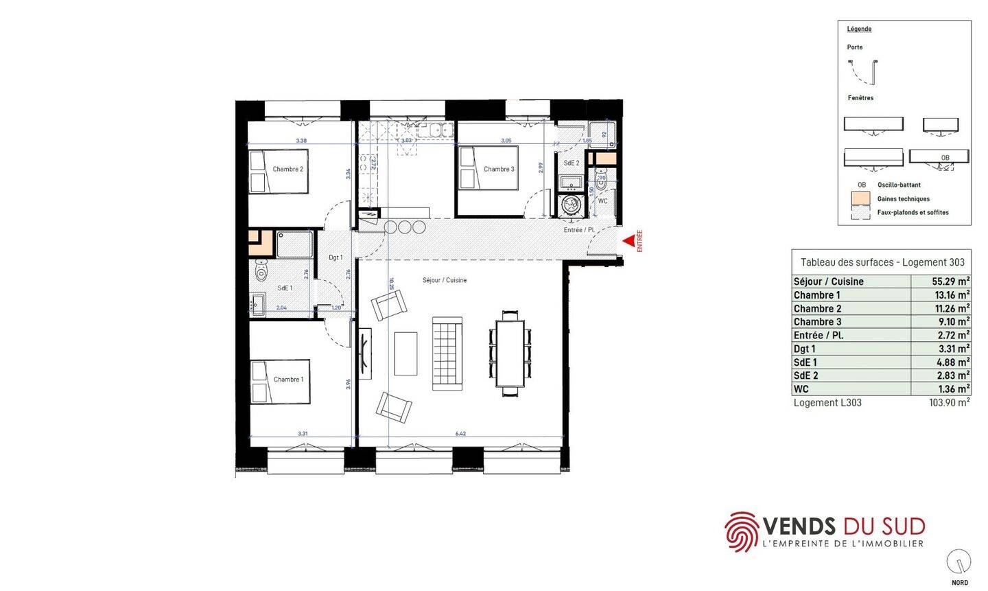 Maison à vendre, 103m², BEZIERS