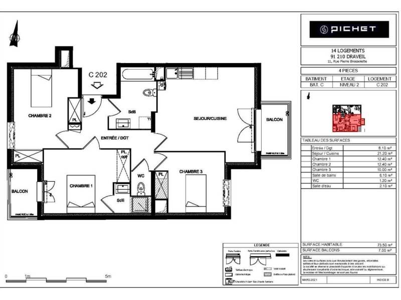 Maison à louer, 73m², DRAVEIL