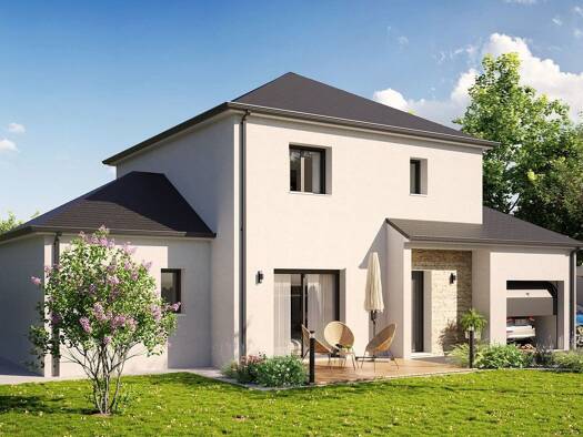 Terrain avec maison neuve à vendre 222 749 € 5 pièces 4 chambres 120 m² 557 m² de terrain La Bussière 45230