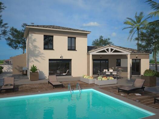 Terrain avec maison neuve à vendre 697 000 € 6 pièces 3 chambres 145 m² 1 025 m² de terrain Assas 34820