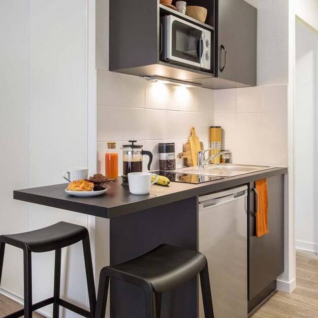 Appartement à louer 520 € 1 pièce 18 m² La Fontaine du Bac Clermont-Ferrand 63000