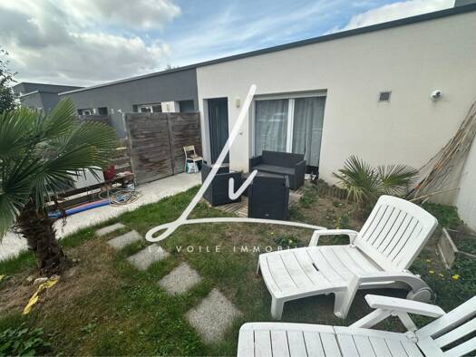 Maison de plain-pied à vendre 182 900 € 3 pièces 2 chambres 54 m² 176 m² de terrain Moult-Chicheboville 14370