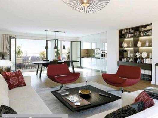 Appartement à vendre - neuf 450 000 € 4 pièces 3 chambres 84 m² Ouest Ambilly 74100