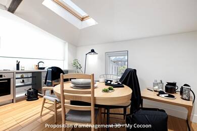Appartement à vendre 50 000 € 2 pièces 1 chambre 44 m² Dernier étage, Étage 2/2 Pont d Ain 01160