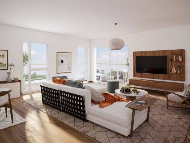 Appartement à vendre - neuf 258 500 € 3 pièces 2 chambres 70,1 m² 2ème étage Etangs Liffré 35340