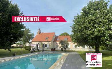 Maison à vendre 651 000 € 5 pièces 4 chambres 235 m² 5 580 m² de terrain Châteauneuf-sur-Loire 45110