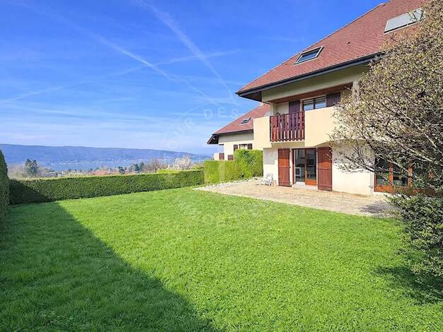 Appartement à vendre 630 000 € 3 pièces 2 chambres 77 m² RDC Menthon-Saint-Bernard 74290