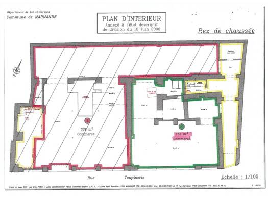 Local commercial à louer 1 435 € 161 m² de surface de vente Marmande 47200