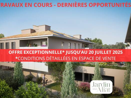 Appartement à vendre - Neuf 253 000 € 2 pièces 2 chambres 55,2 m² dès le 30/06/2026 Le Pilon Blanc Salon-de-Provence 13300