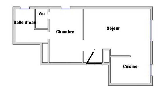 Maison à louer, 37m², SAINT MAUR DES FOSSES