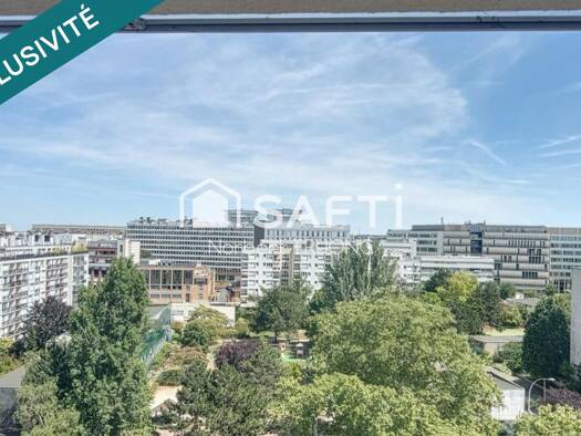Appartement à vendre 395 000 € 3 pièces 2 chambres 65 m² Étage 9/10 Piscine Montrouge 92120