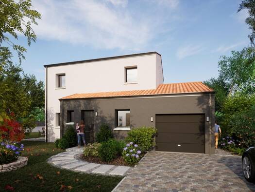 Terrain avec maison neuve à vendre 263 000 € 5 pièces 4 chambres 111 m² 489 m² de terrain Nesmy 85310