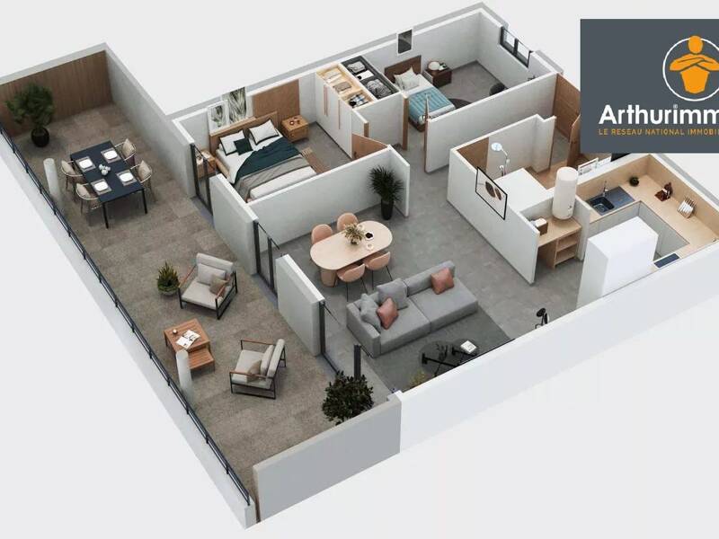 Maison à vendre, 67m², GROSSETO PRUGNA