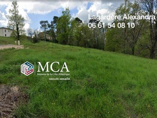 Terrain constructible viabilisé à vendre 16 000 € 550 m² de terrain Urbain Fumel 47500