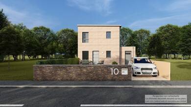 Terrain avec maison neuve à vendre 226 540 € Le Rachapt-Bellevue Vitré 35500