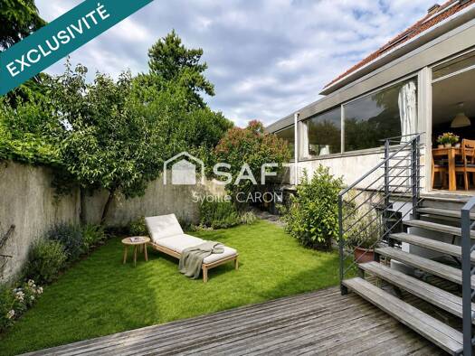 Maison de plain-pied à vendre 835 000 € 6 pièces 4 chambres 153 m² 108 m² de terrain Val Fleury Meudon 92190