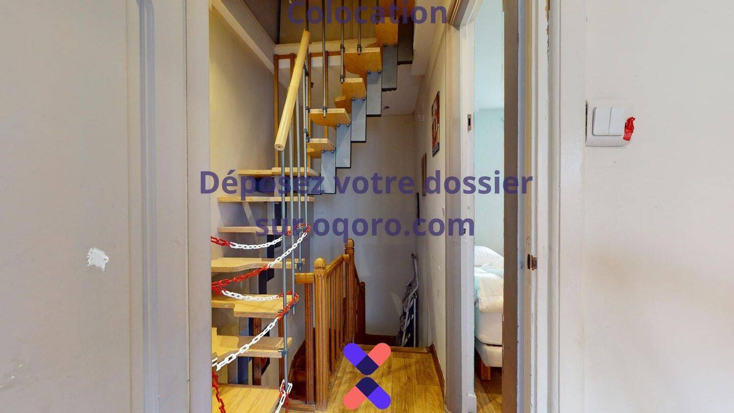 Chambre en colocation maison meublée — 21