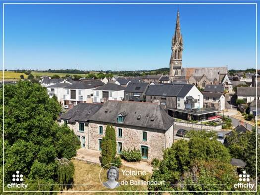 Maison de ville à vendre 421 700 € 10 pièces 7 chambres 277 m² 2 141 m² de terrain Balazé 35500