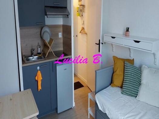 Appartement à louer 460 € 1 pièce 15,4 m² 2ème étage dès le 05/04/2026 Tours 37200