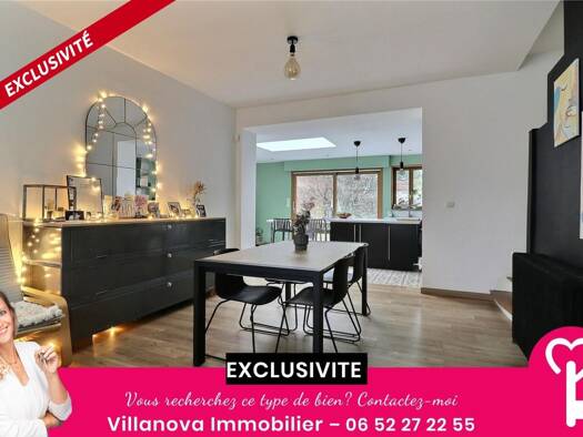 Maison à vendre 312 000 € 6 pièces 4 chambres 128 m² 308 m² de terrain Justice-Fraternité-Linne-Chemin Neuf Roubaix 59100