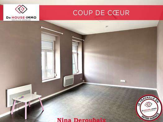 Appartement à vendre 198 000 € 5 pièces 3 chambres 93 m² Étage 1/1 Wormhout 59470