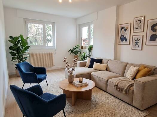 Appartement à louer 590 € 2 pièces 1 chambre 45,4 m² RDC Laxou 54520