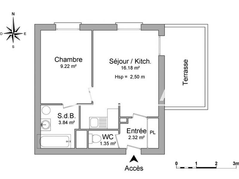 Maison à louer, 33m², LE HAVRE