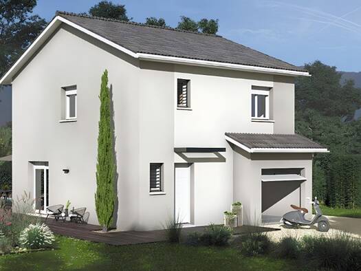 Terrain avec maison neuve à vendre 214 460 € 5 pièces 4 chambres 100 m² 1 300 m² de terrain Saint-Éloy-de-Gy 18110